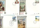 Isle of Man 1986 Myles Standish / Mayflower FDC's