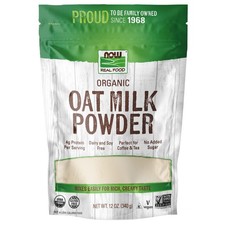Organic Oat Milk Powder 12 Ounce Non Dairy Protein Supplement Free Of Sugar