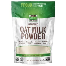 Organic Oat Milk Powder 12 Ounce Non Dairy Protein Supplement Free Of Sugar