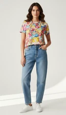 Disney Cakeworthy Cinderella All Over Print T-Shirt Women’s L AOP EUC