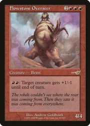 Flowstone Overseer - Nemesis #82 - MTG Rare
