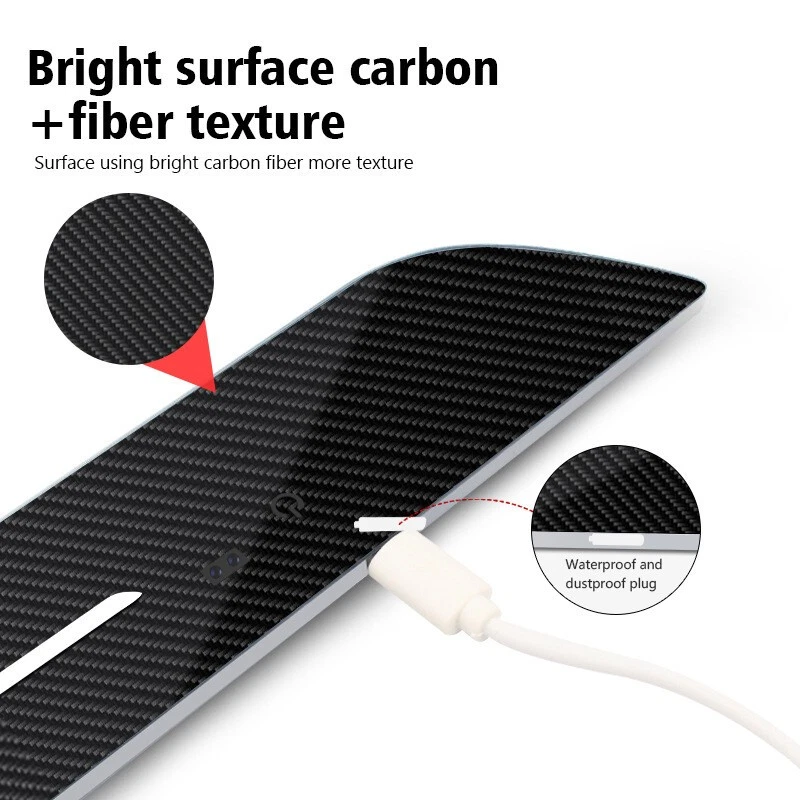 Car Pedal Light Led Door Sill Light Welcome Light Can Be Customized LOGO - Image 3 of 4