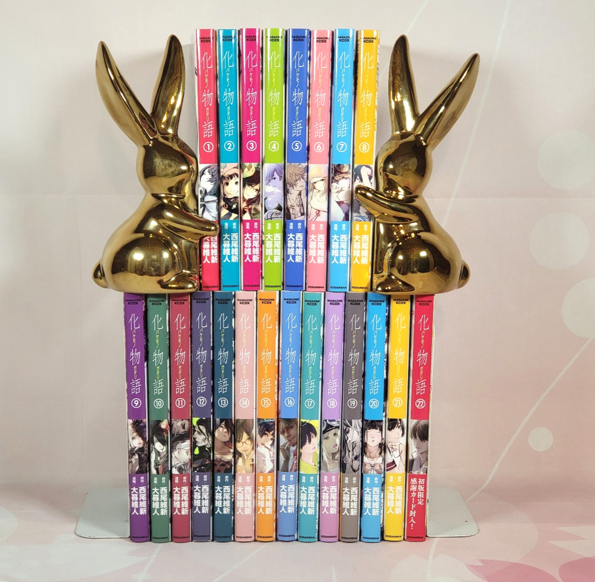 Bakemonogatari Japanese Ver Complete Full Comics Manga Set Vol.1-22