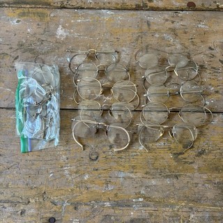 Vintage Antique Lot Of Gold Filled Glasses Spectacles For Scrap 10K GF 12K GF
