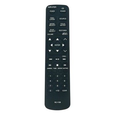 RC-1138 Replace Remote Fit for Denon Hi-Fi Audio System PMA-A100 PMAA100