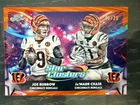 2025 Topps Chrome Cosmic Star Clusters Joe Burrow & Ja'Marr Chase Bengals /25