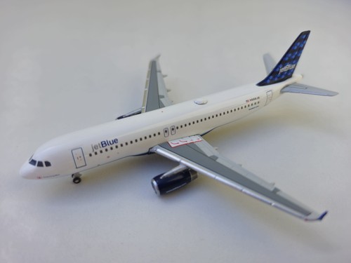 1:400 Gemini Jets JetBlue Airways Airbus A320-200 GJJBU586 N558JB Diecast Model