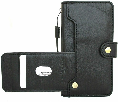 Echt Leder Tasche für Google Pixel 4a 5G Book Wallet Cover Vintage Handarbeit - Bild 4 von 9