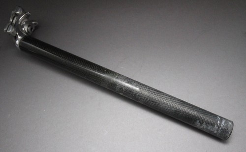 Campagnolo Record Carbon Seat Post / 1990s / ø 27.2 mm / 350 mm/ chorus titanium - Bild 6 von 14