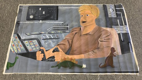 2008 oil on canvas fan art ~ Firefly SERENITY ~ 31x48