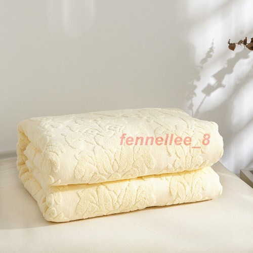 Asciugamano Coperta Cotone Trapunta Estiva Coperta Traspirante Assorbente Asciugamano Trapunta Lenzuolo - Foto 10 di 32
