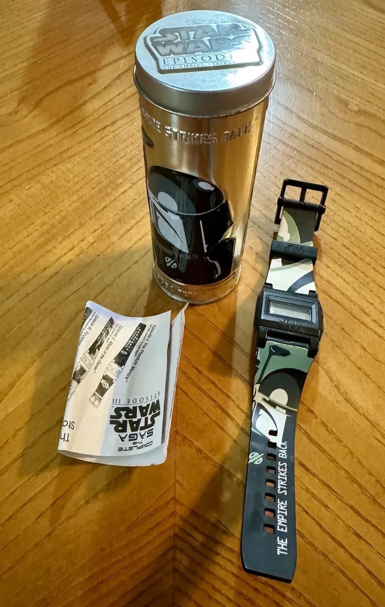 2005 Burger King Star Wars Watch ROTS Boba Fett & Han Solo