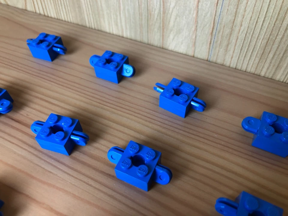 Lego 10x 792c03 Arm Holder Brick 2 x 2 Halter Homemaker Figure Blau blue - Bild 4 von 4