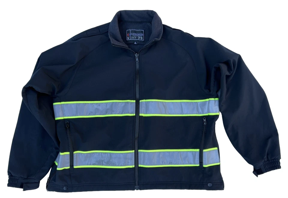 Gerber Men’s Warrior Soft Shell Fleece Jacket  Magnolia Fire Dept Size XL - Image 2 of 4