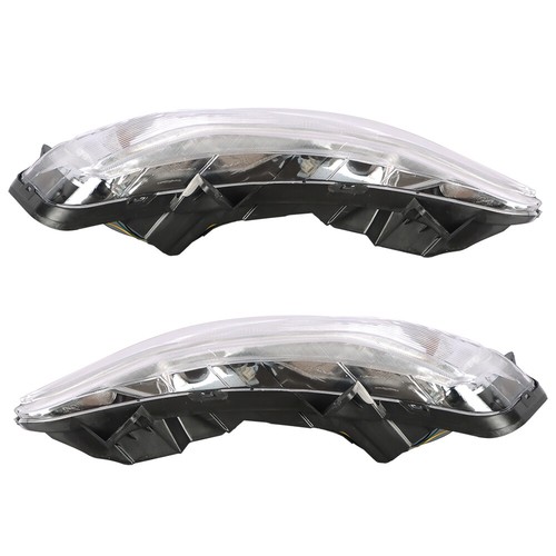 Luces de señal de giro de parachoques diestro y derecho para Chevy Malibu 2019-2022 con faro antiniebla LED DRL - Imagen 4 de 12