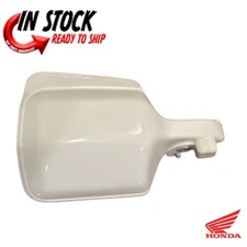 HONDA RIGHT HANDGUARD SPLASH GUARD KNUCKLE 2009-2024 XR650L (ROSS WHITE) OEM