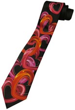Jerry Garcia Necktie Tie Collection 63 Scales Valentine's Day Hearts New