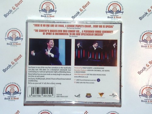Lee Evans - Wired And Wonderful Live At Wembley CD New & Sealed - 第 2/2 張圖片