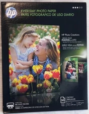 HP Glossy Photo Paper 8.5" x 11" (100 sheets)