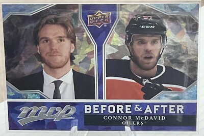 Connor McDavid 2021-22 Upper Deck MVP - Before and After #BA-2
