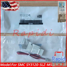 Pneumatic Solenoid Valve 24VDC 5Way 2Position For SMC SY3120-5LZ-M5 SY31205LZM5