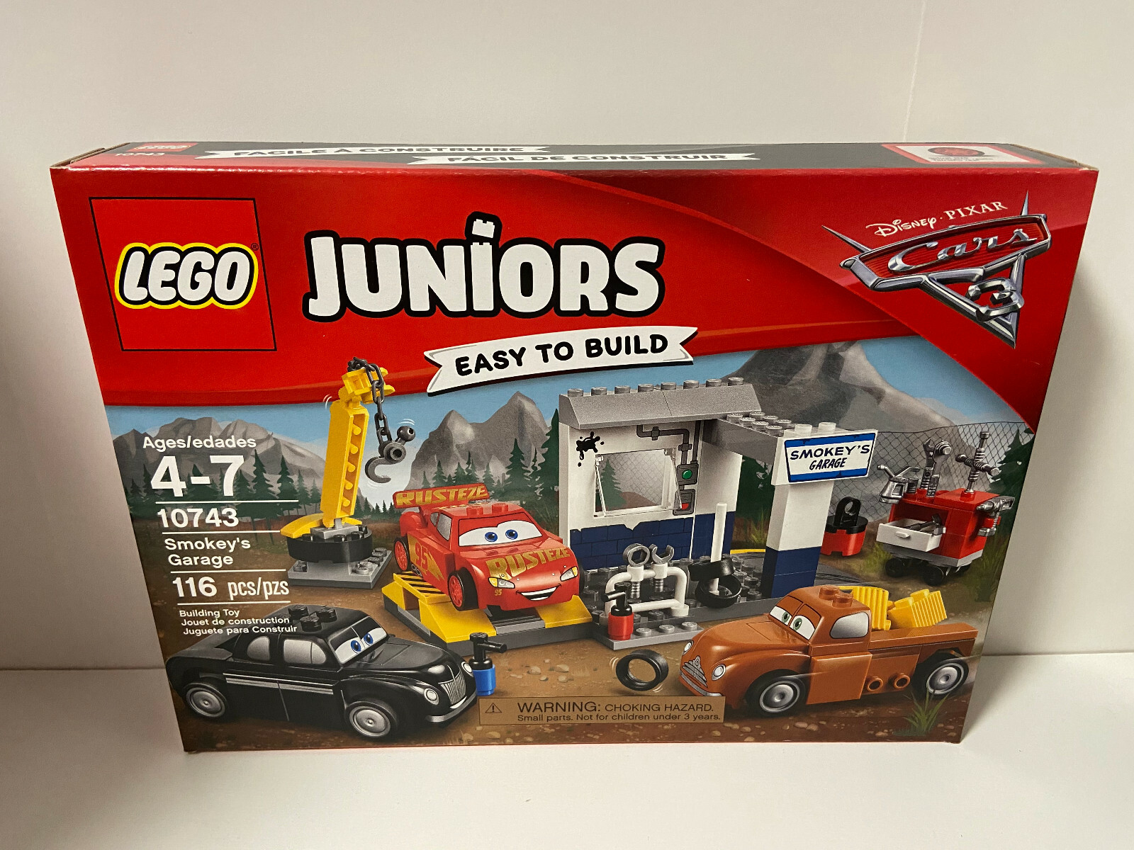 lego juniors cars 3 smokey's garage