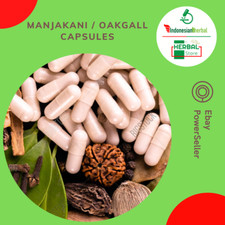 Manjakani Capsules Oak Gall Quercus Infectoria 600 mg Tighten Vagina 100 HERBAL