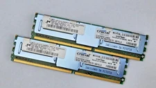 Micron Crucial 2x1GB DDR2 ECC Server Memory Kit