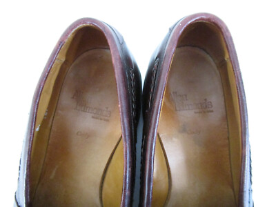 Allen Edmonds Mens Brown Leather Tassel Cody Loafers Slip On  display picture 1