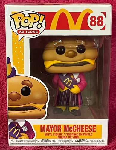 Funko POP! Ad Icons McDonald’s Mayor McCheese 88 FLAWLESS! NEW!