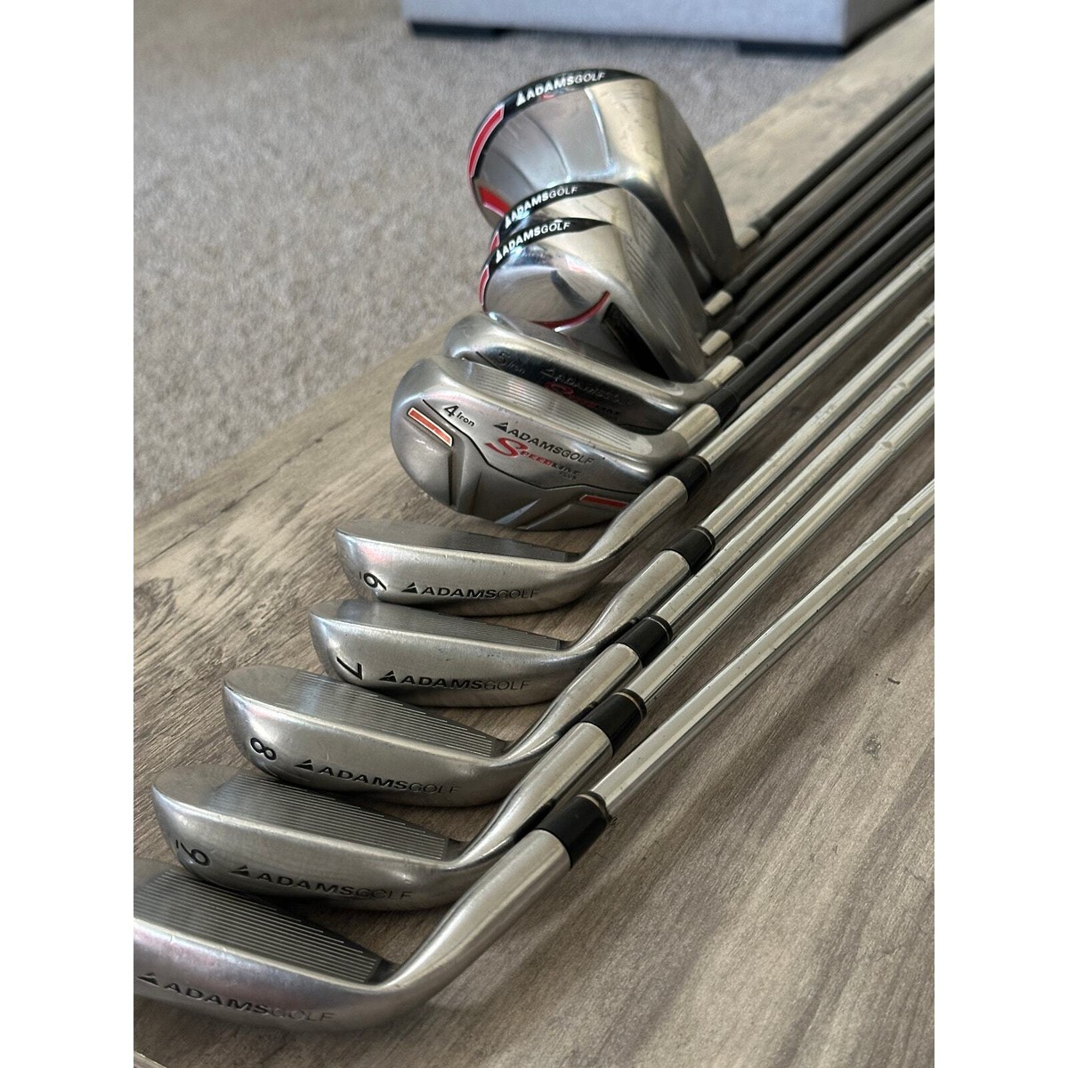 ADAMS Golf Speedline Plus FULL Golf Club Set w/ Regular Flex 