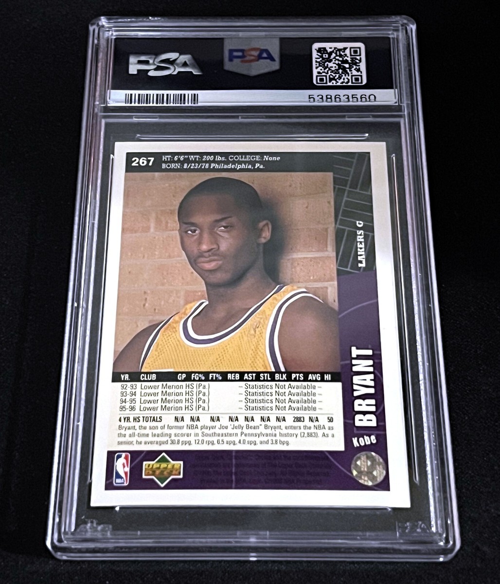 コービー　カード Kobe Bryant Rookie Card Upper Deck 267 | eBay