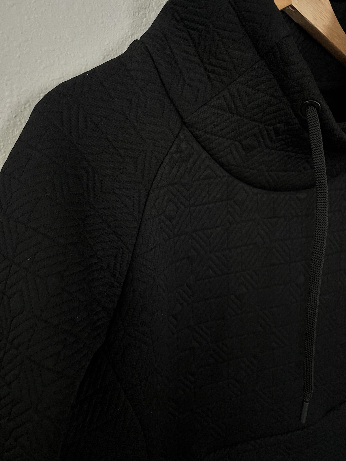 Athleta Jacquard Elevation Black Pullover High Ne… - image 3