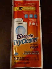 Dryel - At Home 15 Minute Dry Cleaner Cloth - 12 Single Packs Jumbo Cloth