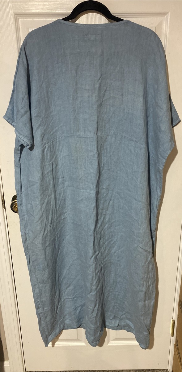 Backstage Gorgeous 100% Linen Long Dress Size: 2 Backstage Gorgeous 100% Linen Long Dress Size: 2