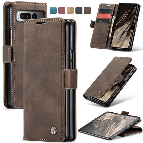 Funda Cartera CaseMe Para Google Pixel Plegable 5G Cuero Tarjetero Ranura Cubierta Abatible - Imagen 52 de 75