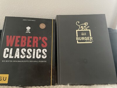 Weber Grillbuch und Burgerbuch