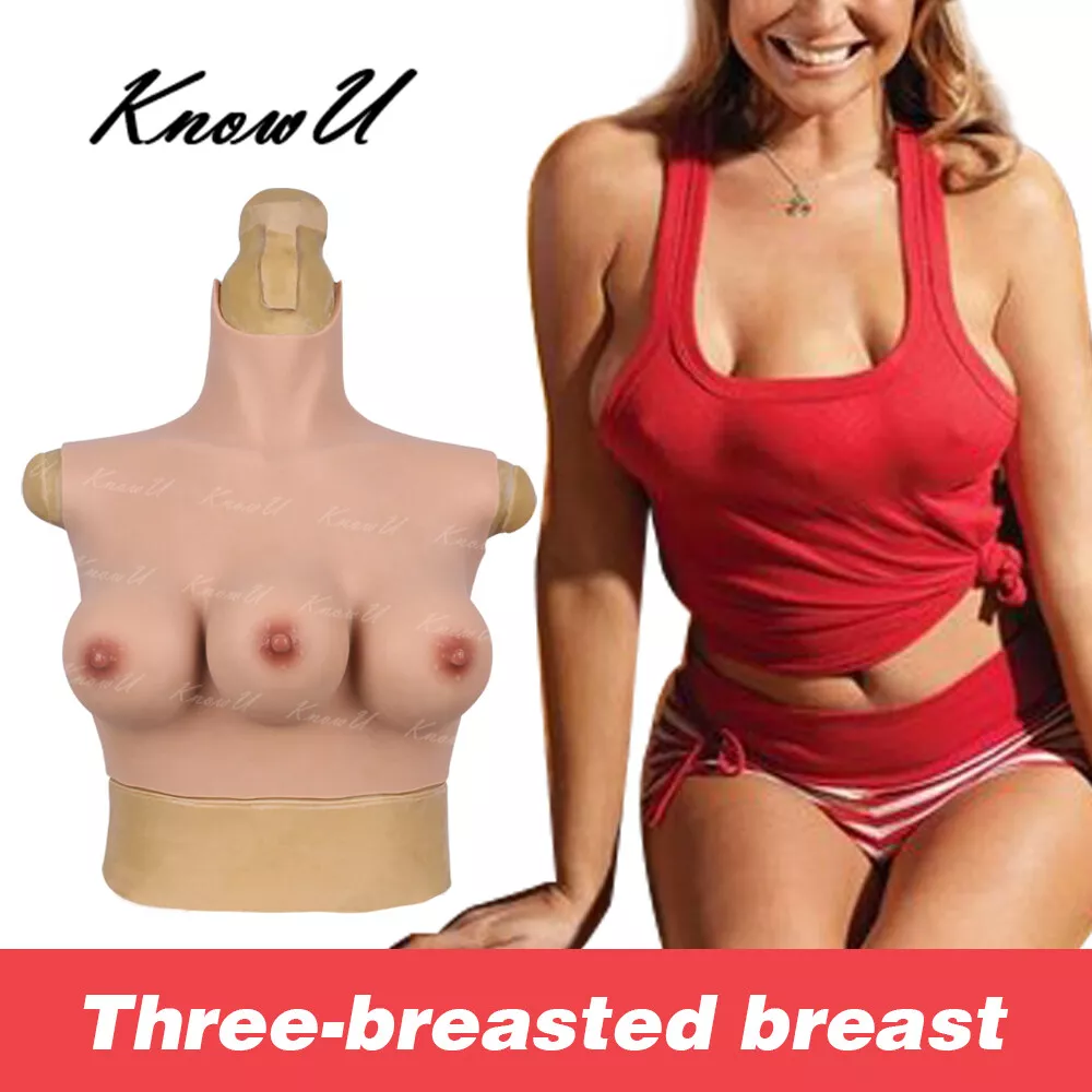  Silicone Breast Plates Filled Silicone Breast