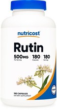 Nutricost Rutin 500mg, 180 Capsules - Gluten Free and Non-GMO