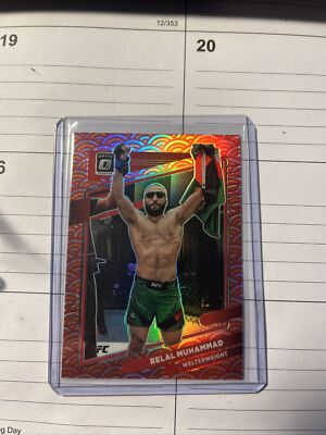 Belal Muhammad optic donruss Photon SSP CASE HIT RARE   2022 # 59    