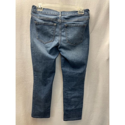 Jeans donna blu denim capri Old Navy vita media taglia 2 - Foto 4 di 6