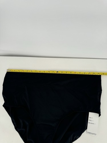 TRIMSHAPER Black Swimsuit Bottom Size 24W NWT Org $49 - Picture 3 of 10