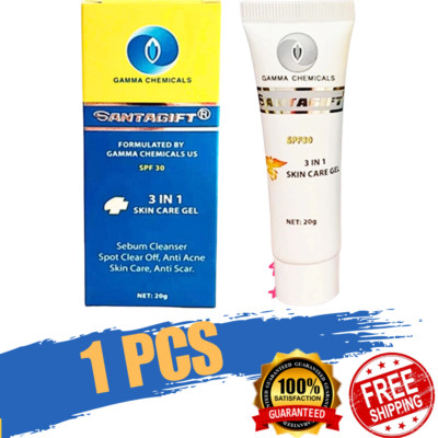 Gamma SANTAGIFT acne reduction cream in gel form 20g -helps reduce acne (E03/27)