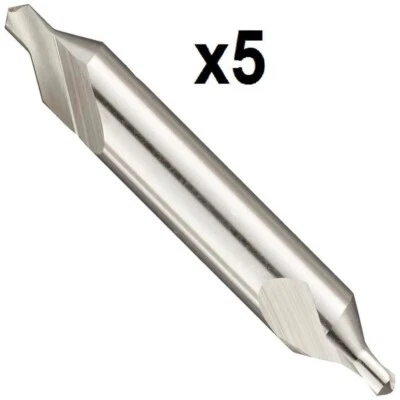 Dormer Lot de 5 pcs A221 N4 HSCo Centre Drill HSS Foret central /REAPPRO