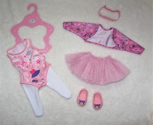baby born boutique deluxe ballerina set