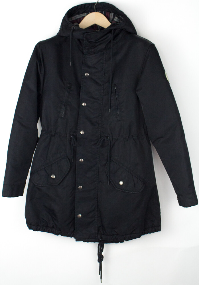 REPLAY Women Outdoor Puffer Parka Jacket Overcoat Siz… Gem