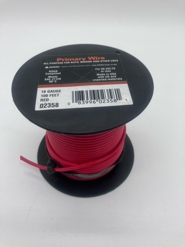 16 Gauge Filo Primario 100% Rame a Filature Fine Made in USA NON CCA - Foto 3 di 29
