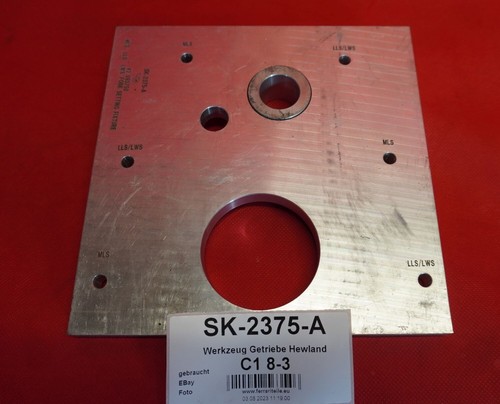 Werkzeug Getriebe FERRARI MICHELOTTO 458 GT3 - tool gearbox hewland - SK-2375-A - Picture 3 of 3