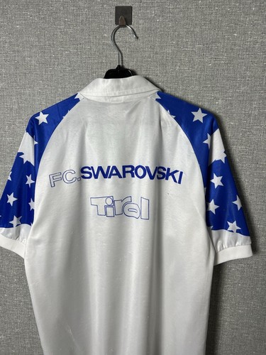 Vintage FC Swarovski Tirol 1991 1992 Jersey Football Shirt Made in West Germany - Picture 15 of 23