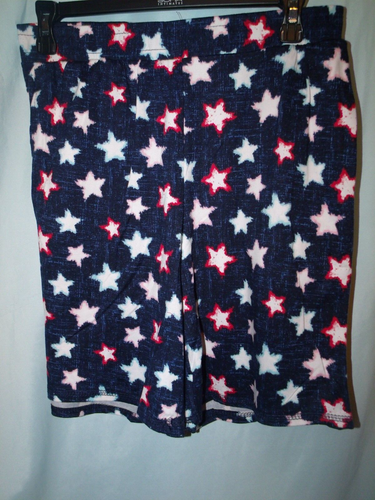 Way to Celebrate Patriotic Star Spangled Crew Pajama Set Size XL Women's NWT - Picture 4 of 5